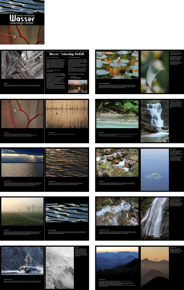 Fotobuch "Wasser - lebendige Vielfalt"